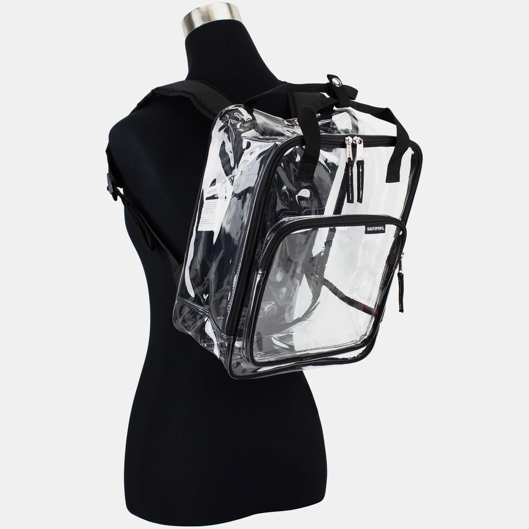 Double Handle Clear Stadium Approved Backpack