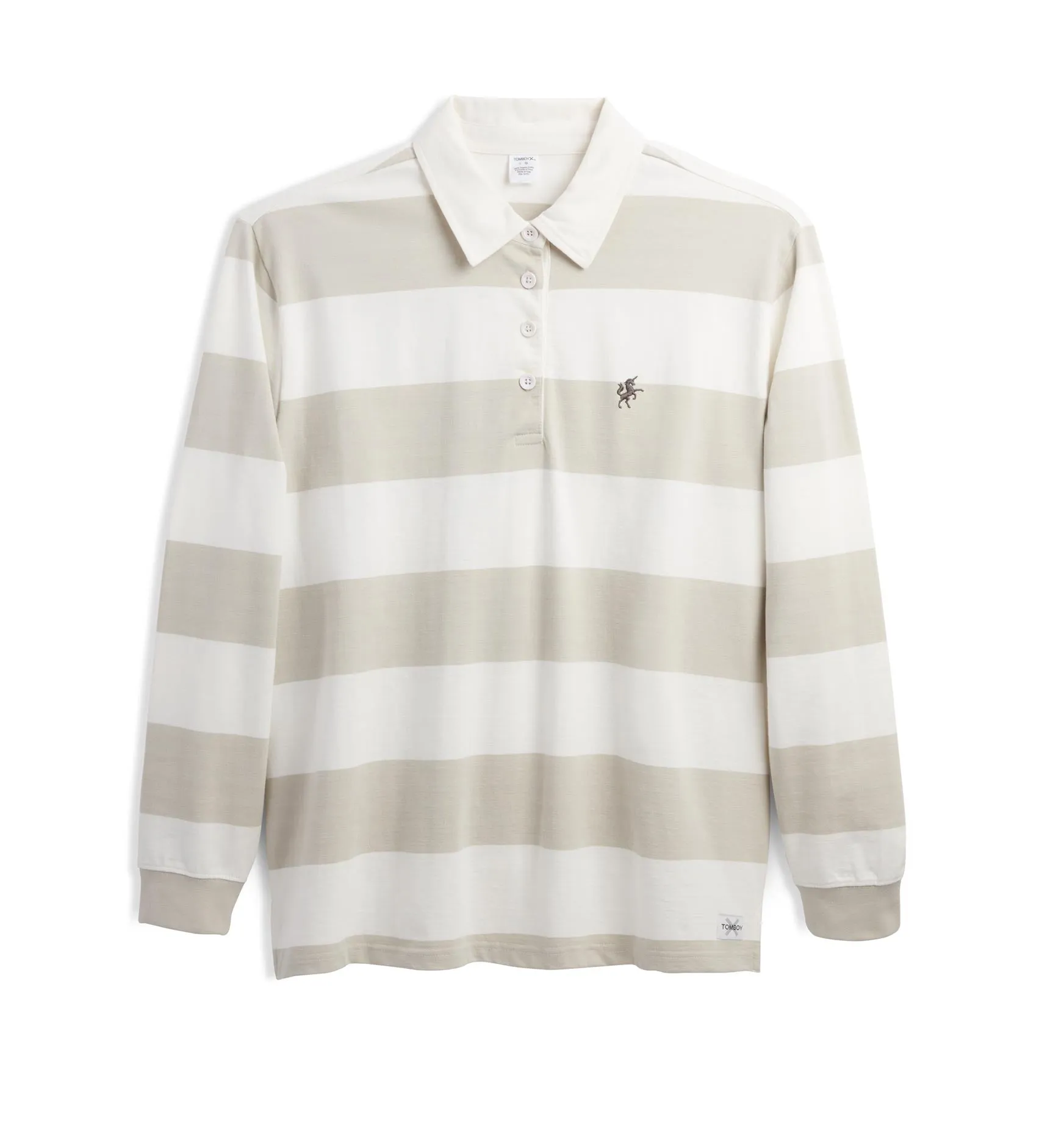 Everyday Rugby Polo LC - Stone Rugby Stripe