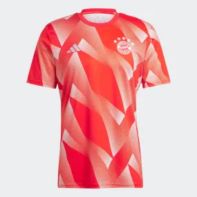 FC Bayern Munich 2023/24 Men's Pre-Match Football Jersey by adidas