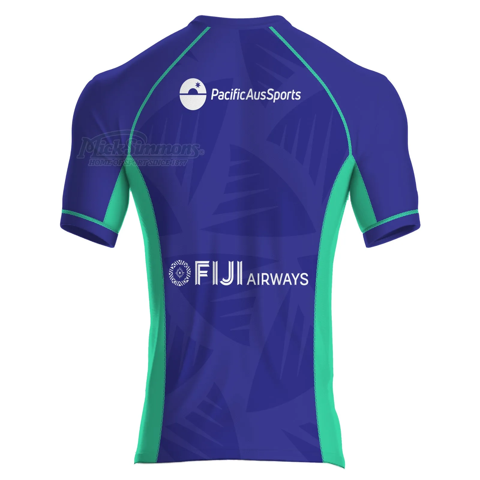 Fiji Drua 2022 Men's Rugby Union Home Jersey by New Balance