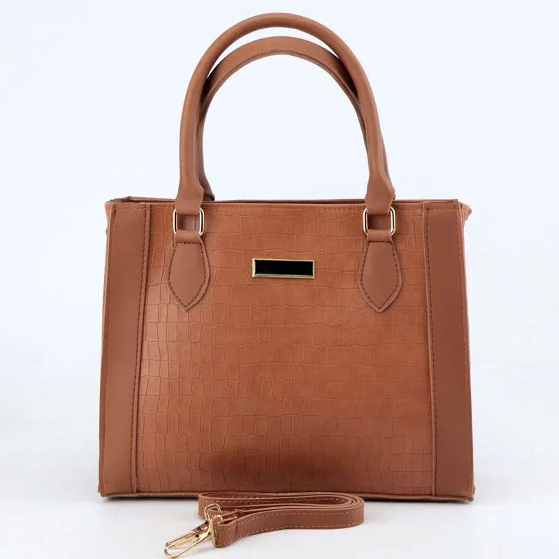 Functional Leather Satchel Bag for Women