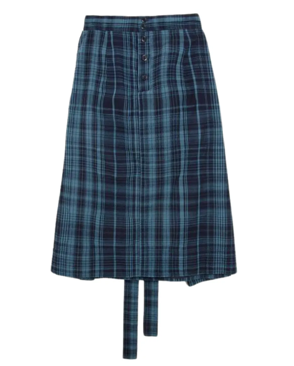 George Skirt Indigo