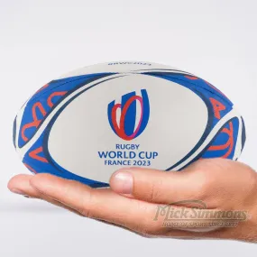 Gilbert Rugby World Cup RWC 2023 Ball Rugby Union MINI Ball - 11 inch