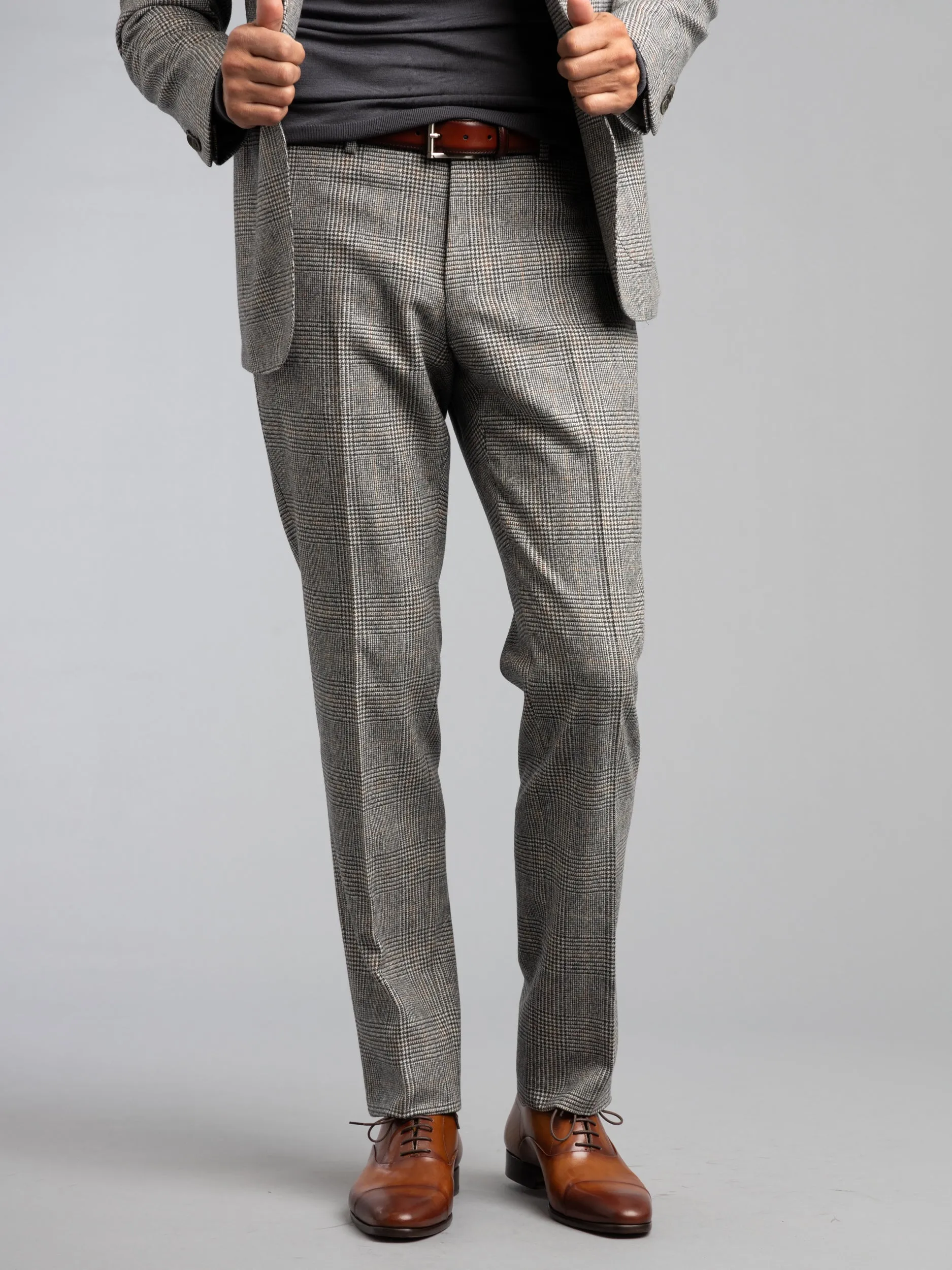 Grey Check Suit