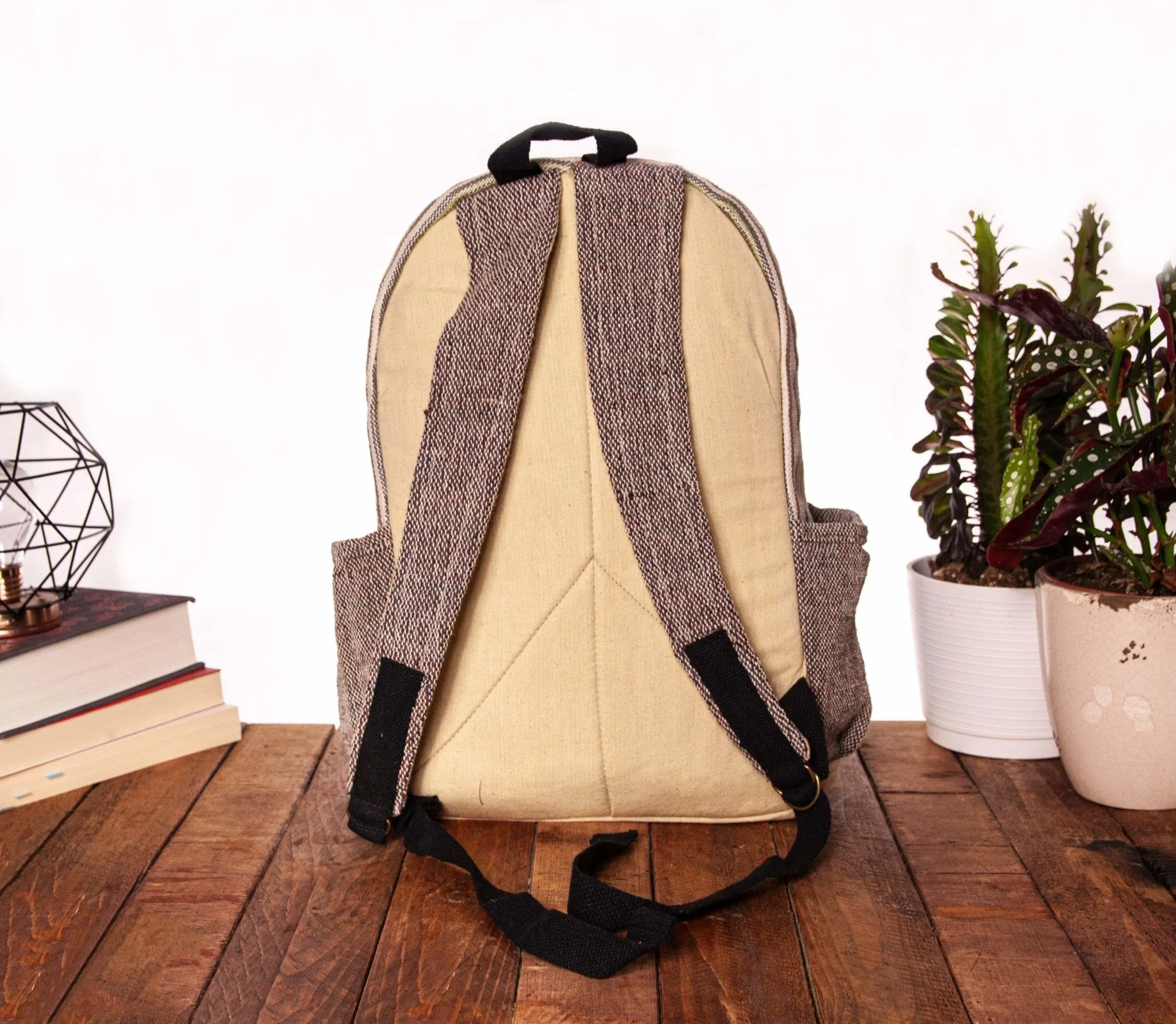 Hemp Backpack || Handmade || Sustainable Vegan Line || Mimosa