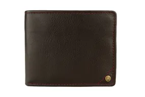 Hidesign Angle Stitch Leather Multi-Compartment Leather Wallet