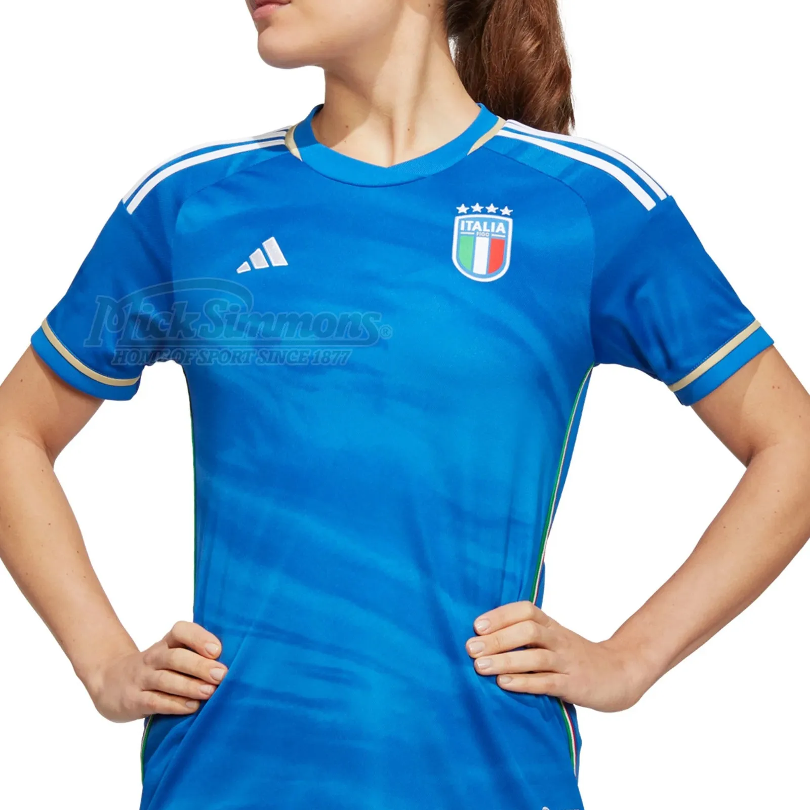 Italy National FIGC WOMEN'S 2023/24 Replica Jersey Football (Soccer) by Adidas