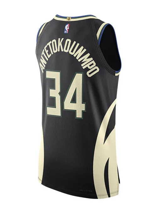 Jordan 2022 Statement Edition Giannis Antetokounmpo Milwaukee Bucks Authentic Jersey