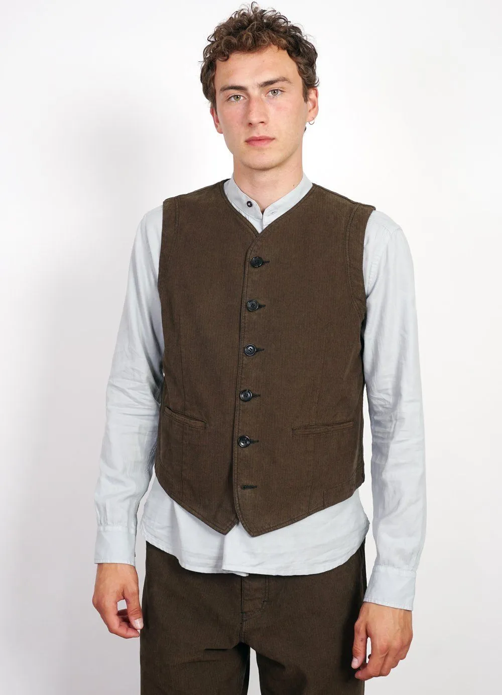 KAJ | Casual Waistcoat | Nut