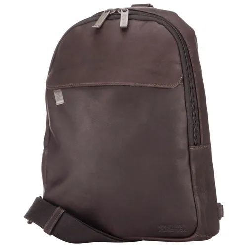 Kenneth Cole Columbian Leather 13" Sling Laptop Backpack