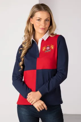 Ladies Rugby Shirt - Cropton II Quartered