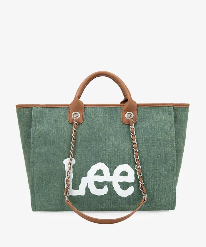 Lee Denim Canvas Tote Bag