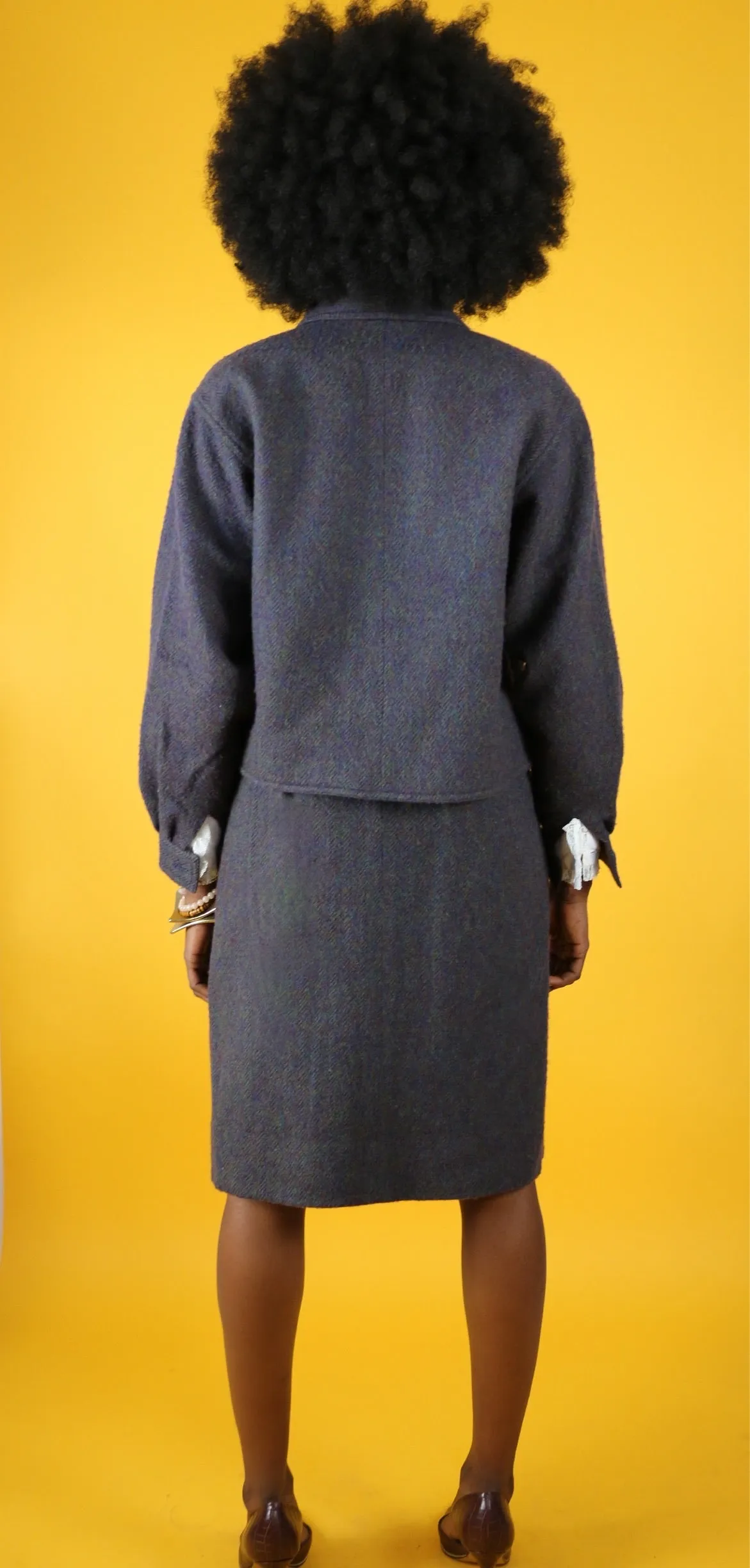 Live: 172 Vintage Couture Nina Ricci Cape Suit