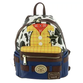 Loungefly Toy Story: Woody Faux Leather Mini Backpack Standard