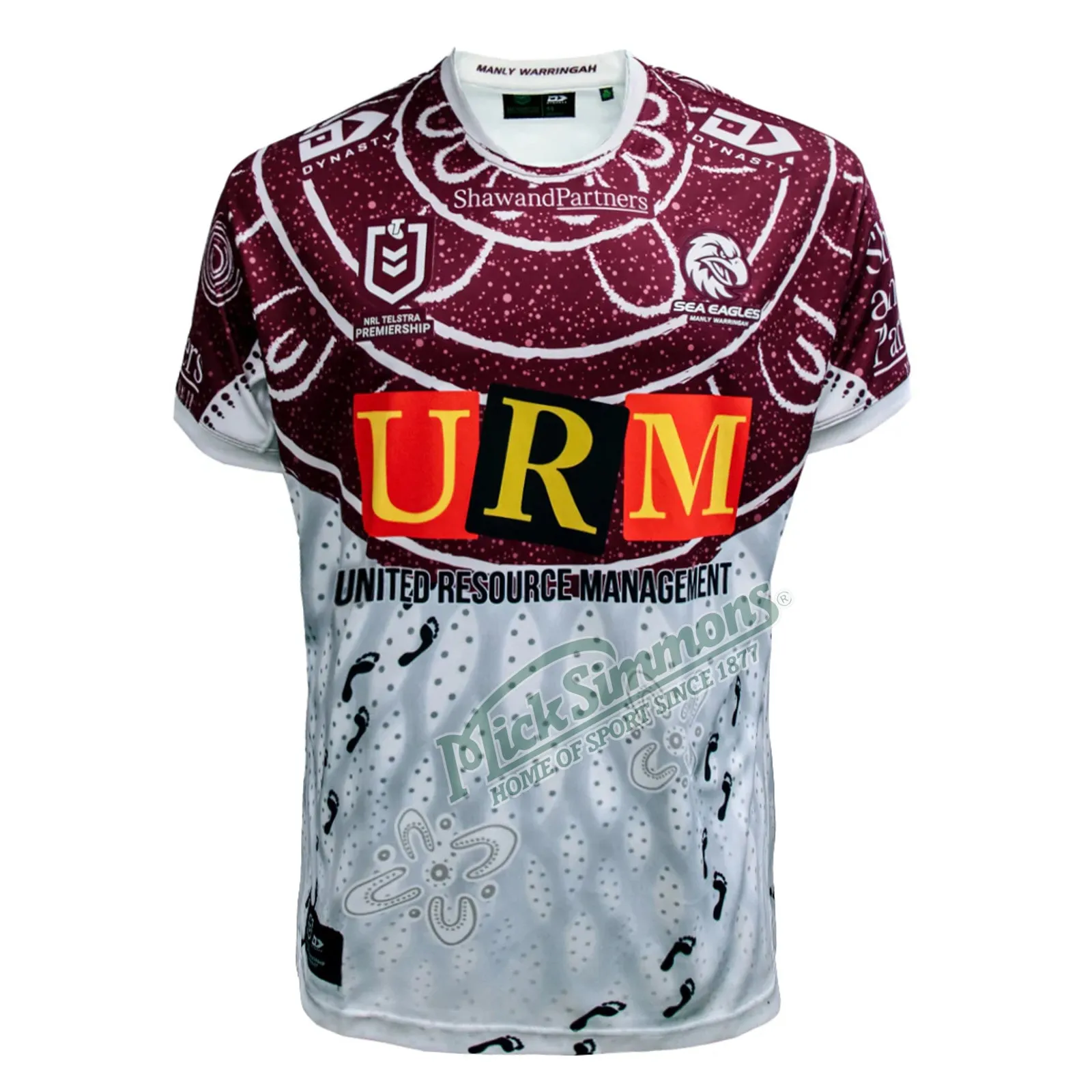 Manly Warringah Sea Eagles 2024 Indigenous Men's NRL Rugby League Jersey