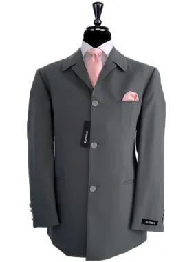 MASTERHAND Mid Grey Shine 2 Piece Suit