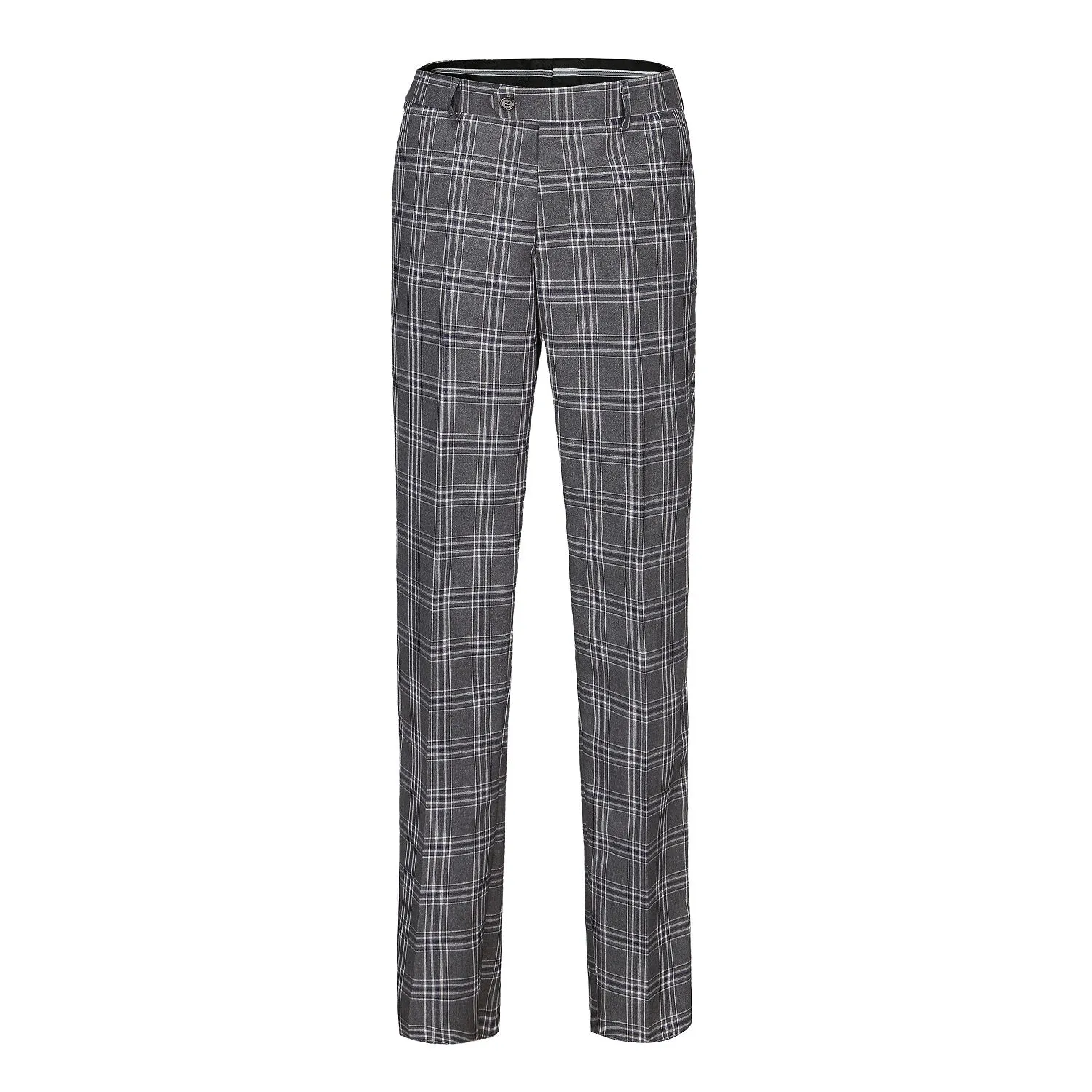 Men's Slim-Fit 3PC Glen Plaid Suit