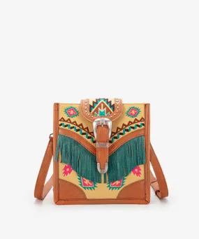 Montana West Buckle Southwestern Crossbody Purse