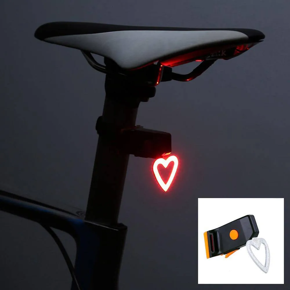 Multi Lighting Modes Bicycle Light USB Charge Led Bike Light Flash Tail Rear