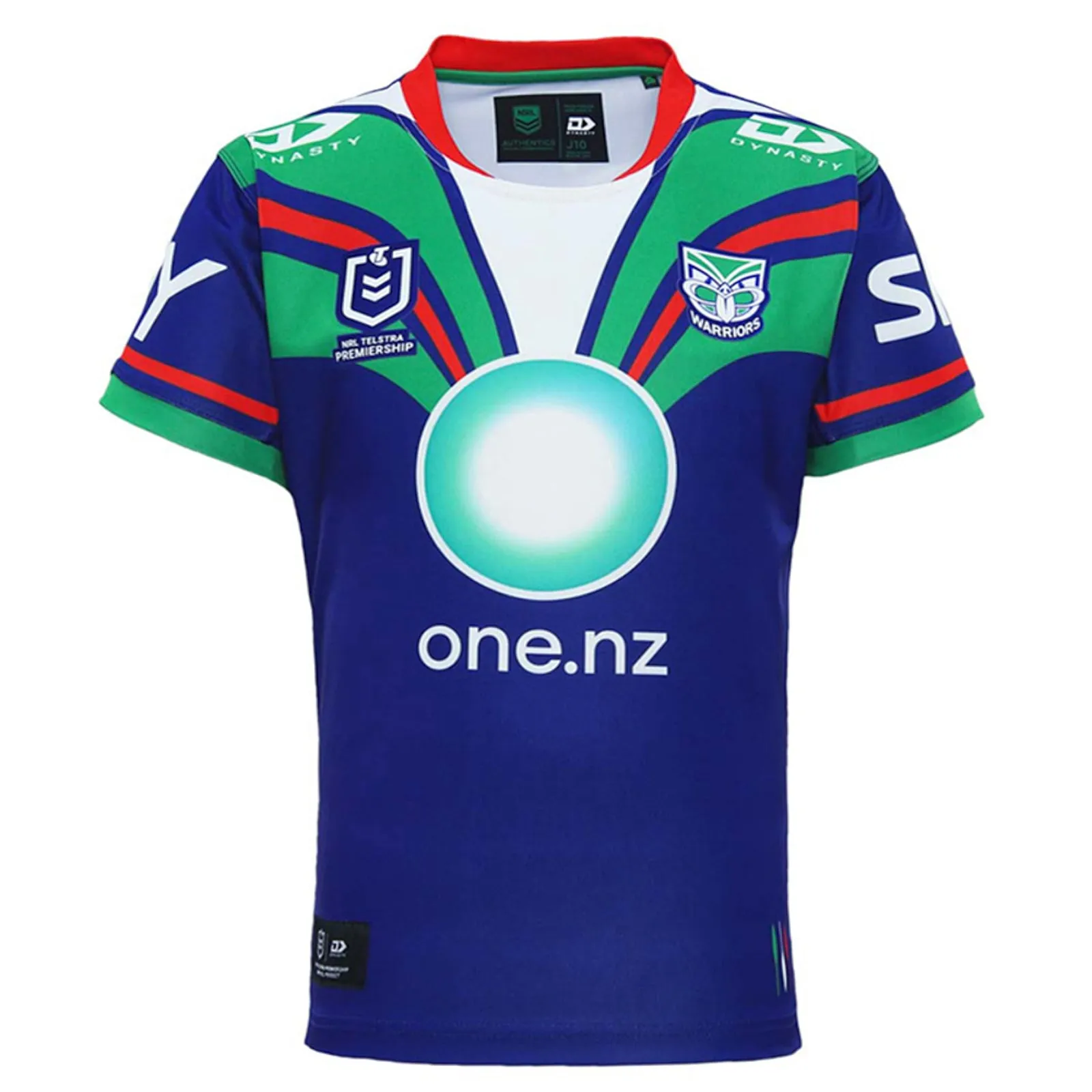 New Zealand Warriors 2024 Kid's Home Jersey NRL Rugby League by Dynasty Sport