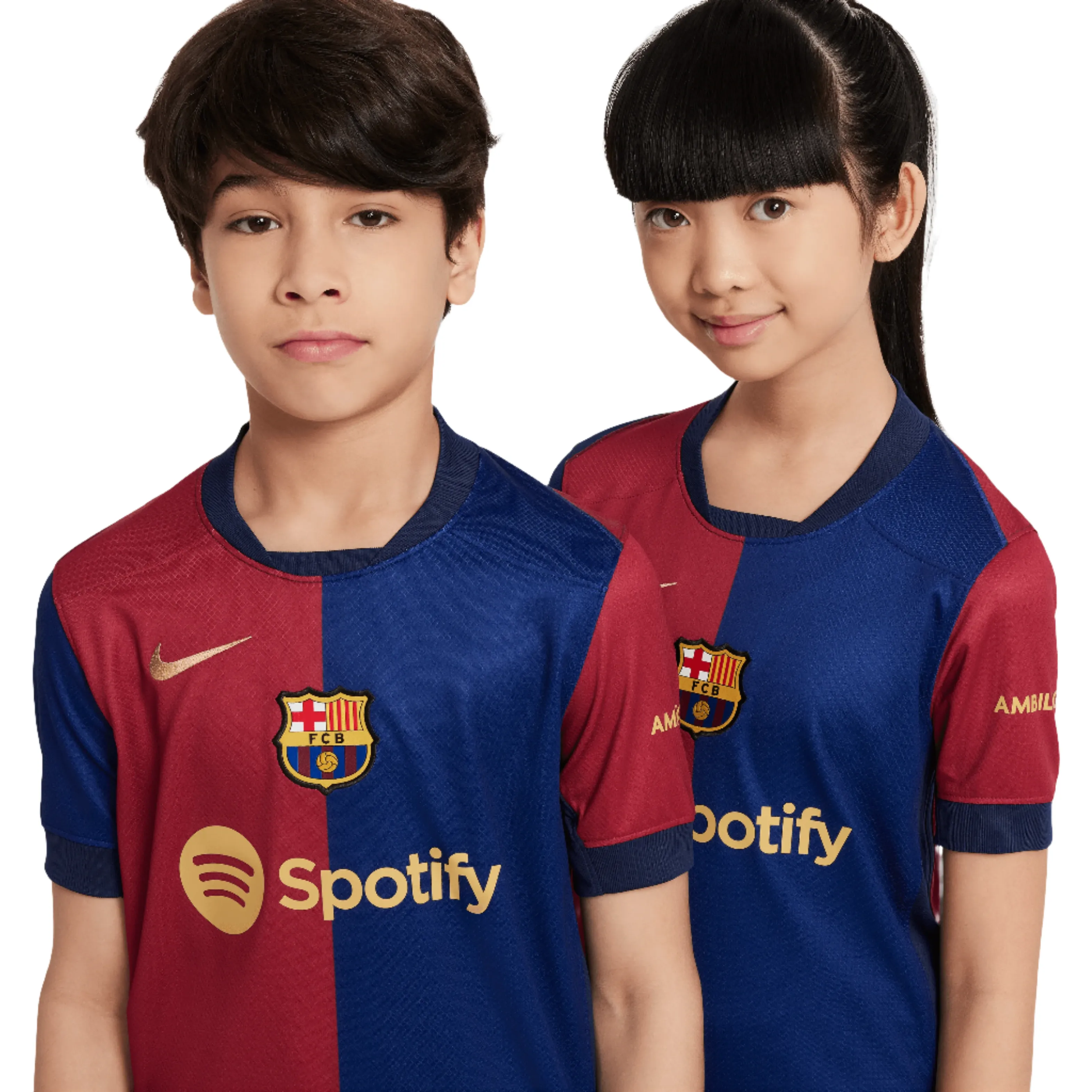 Nike FC Barcelona Youth 2024/25 Stadium Home Jersey