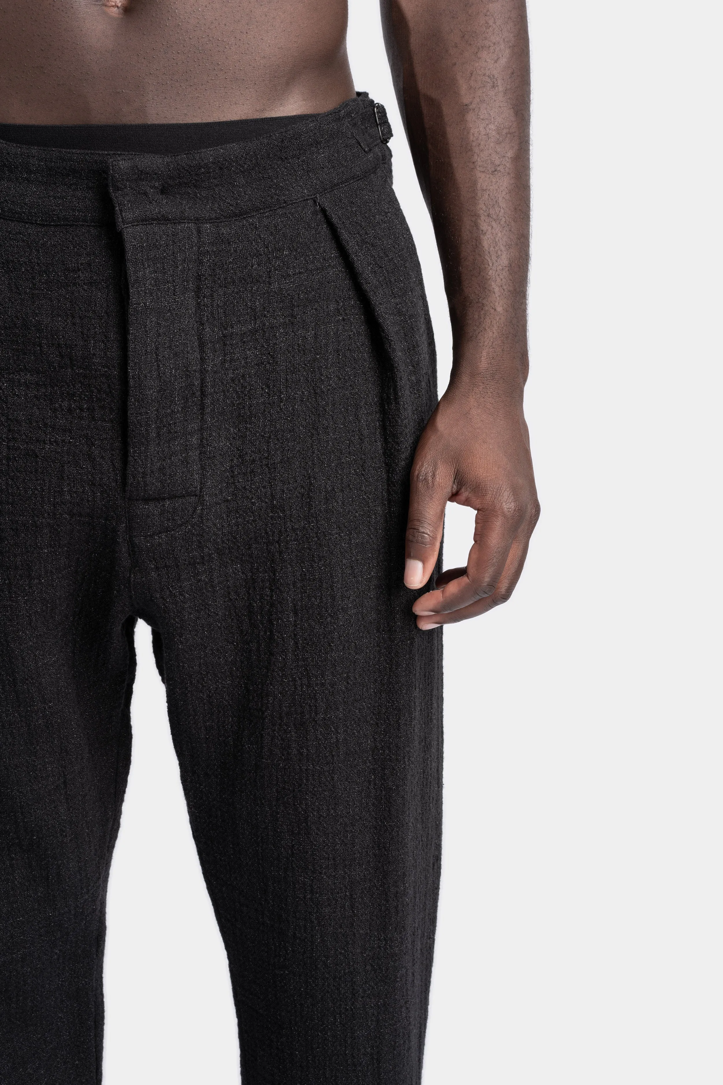 Pleated Suit Pants