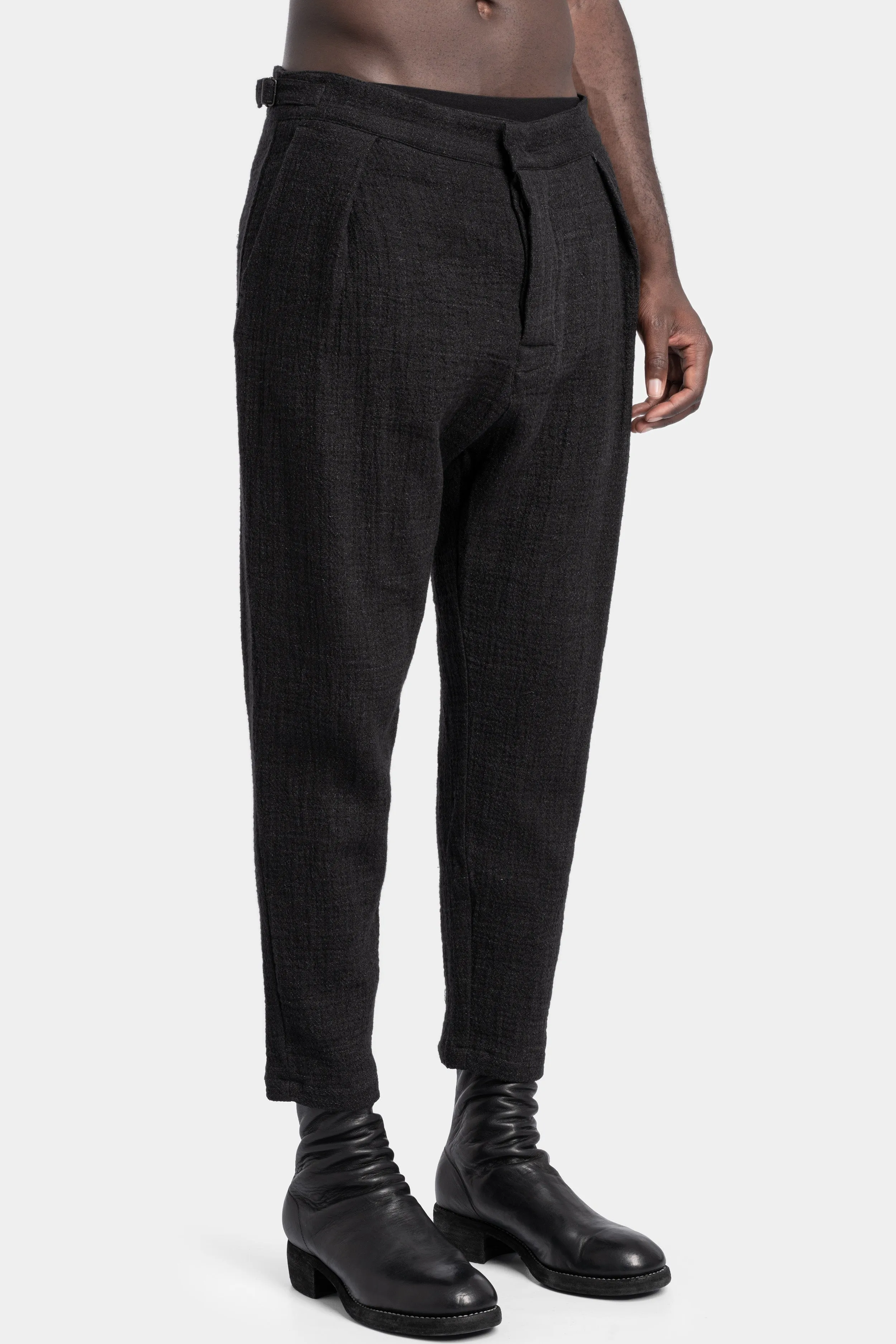 Pleated Suit Pants