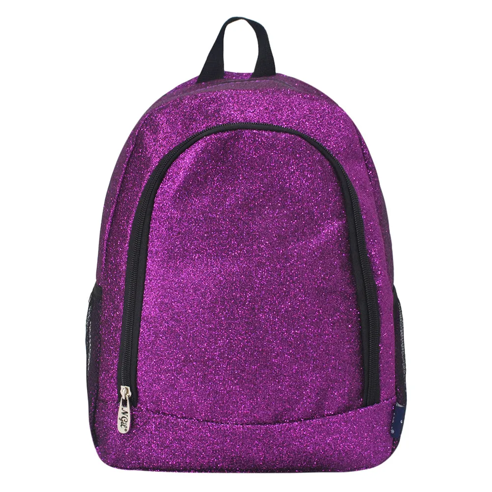 Purple Glitter Medium Size NGIL Backpacks For Gymnastics and Cheer Competition