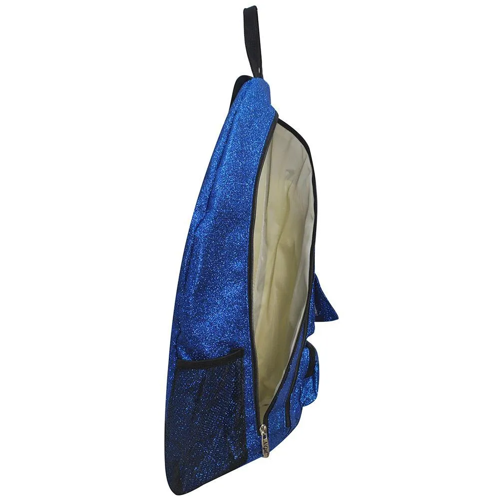 Royal Blue Glitter NGIL Sling Backpack