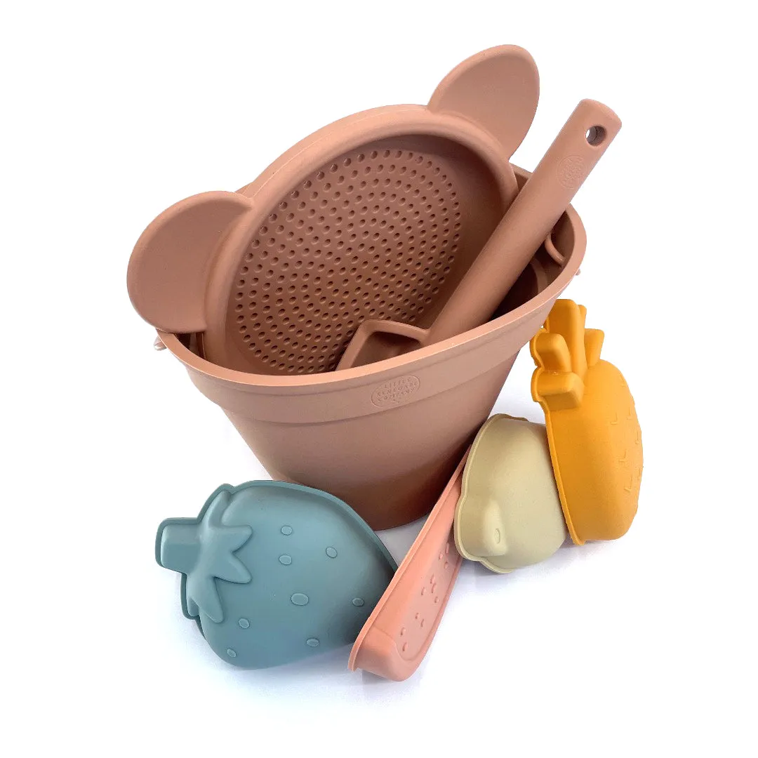 SILICONE BUCKET SETS - 2 COLOURS