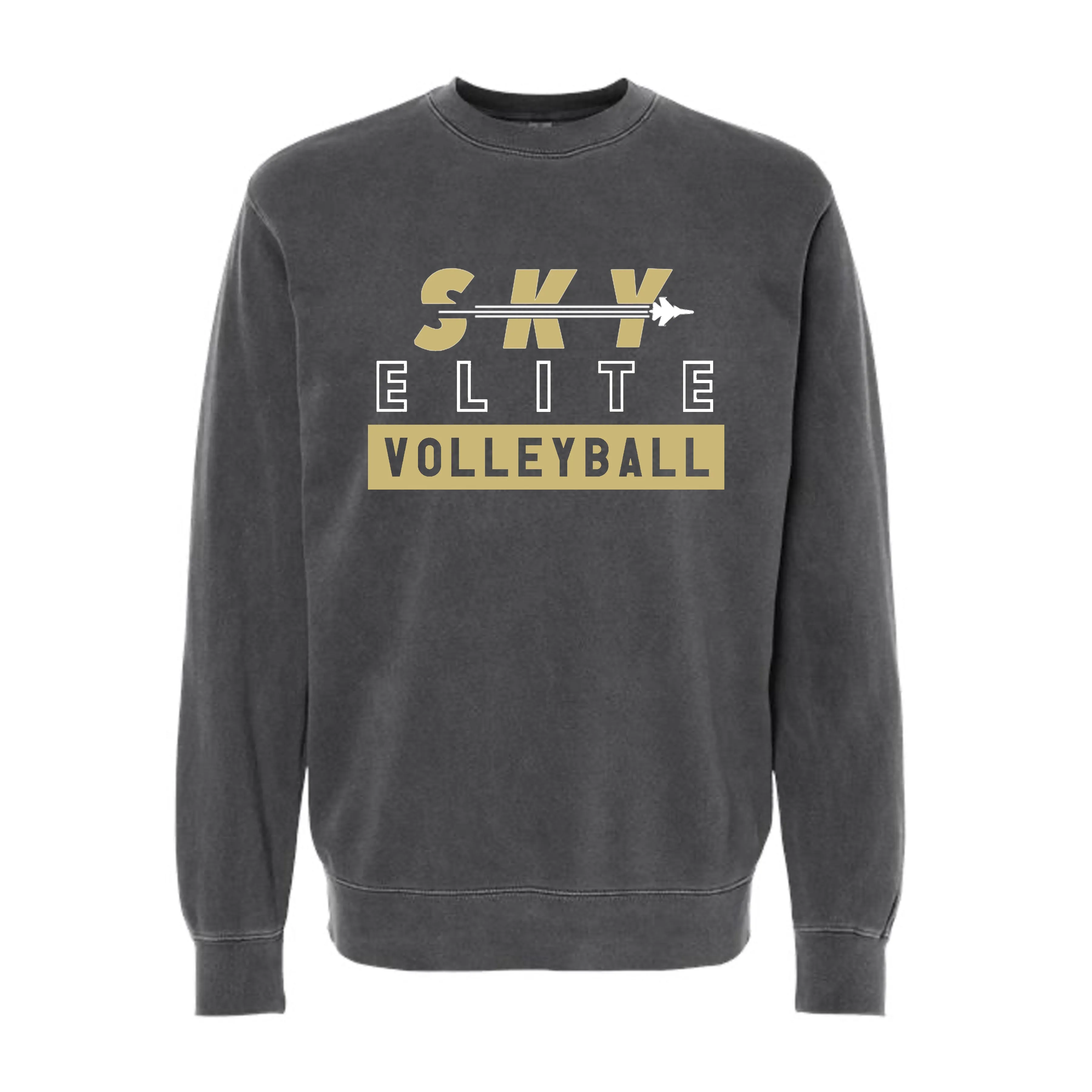 SKY ELITE Volleyball Vintage Crewneck