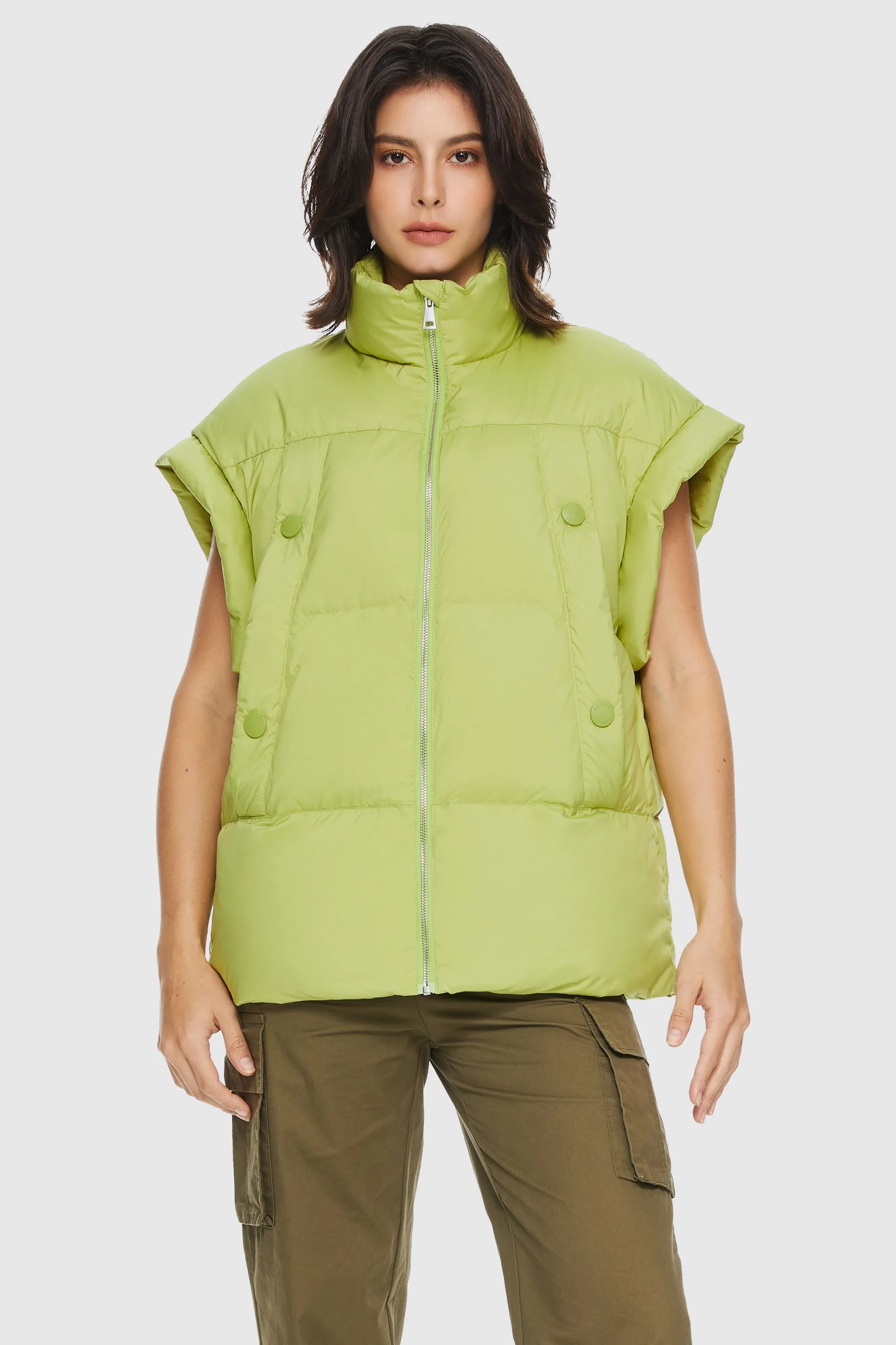 Sleeveless Classic Puffer Vest