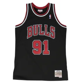 SWINGMAN JERSEY CHICAGO BULLS RODMAN - BLACK