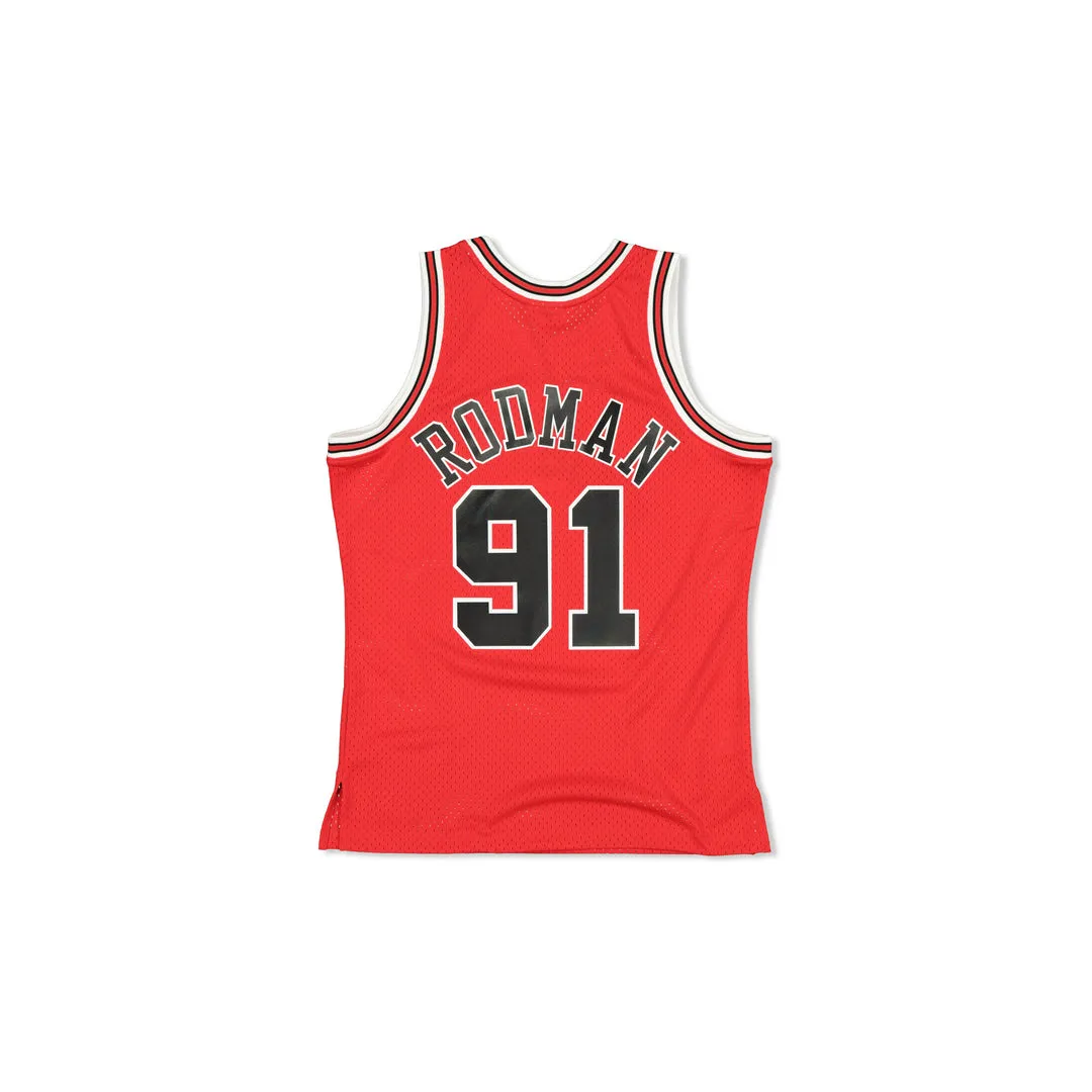 SWINGMAN JERSEY CHICAGO BULLS RODMAN - RED