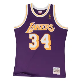 SWINGMAN JERSEY LOS ANGELES LAKERS SHAQ O'NEIL - PURPLE