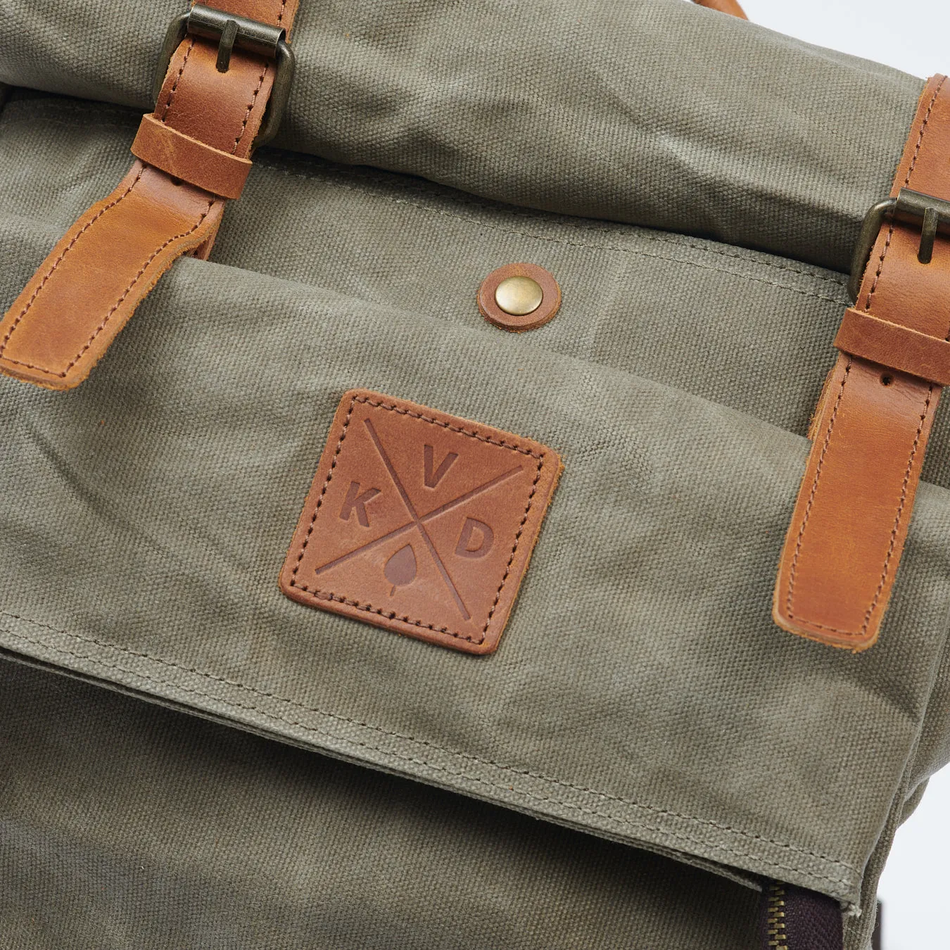 Taw - Waxed Canvas Rolltop Backpack