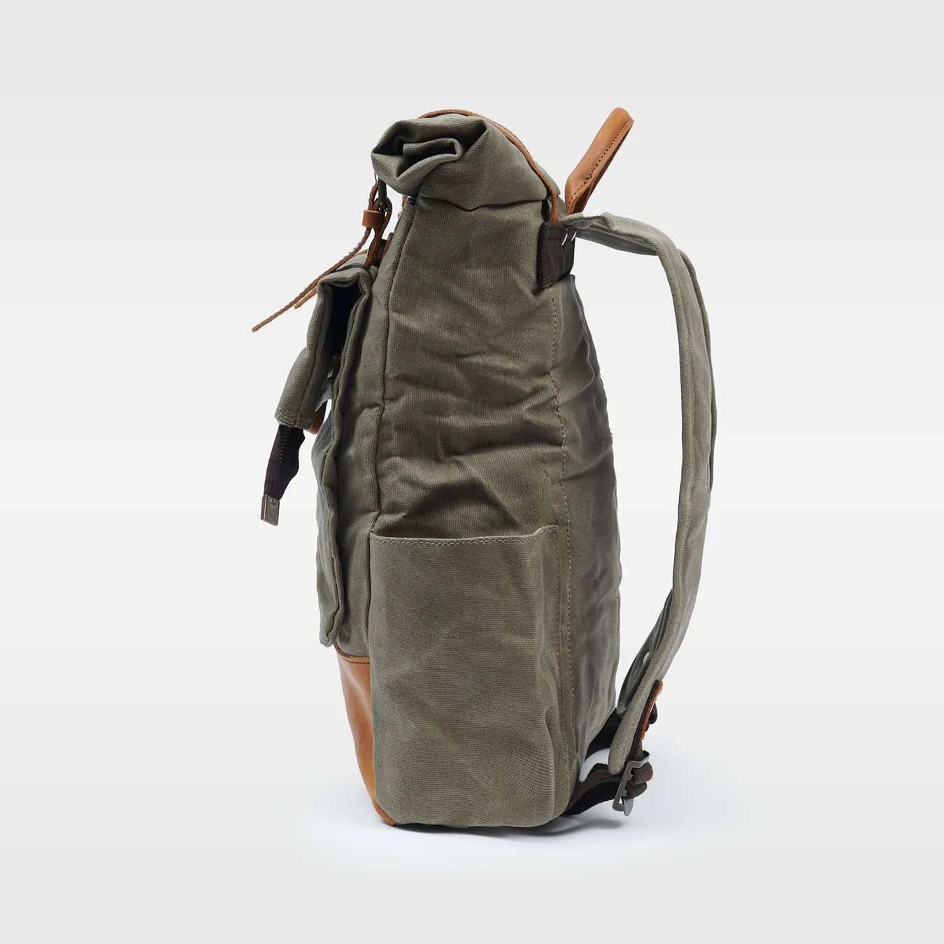 Taw - Waxed Canvas Rolltop Backpack