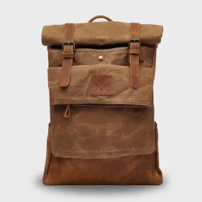 Taw - Waxed Canvas Rolltop Backpack