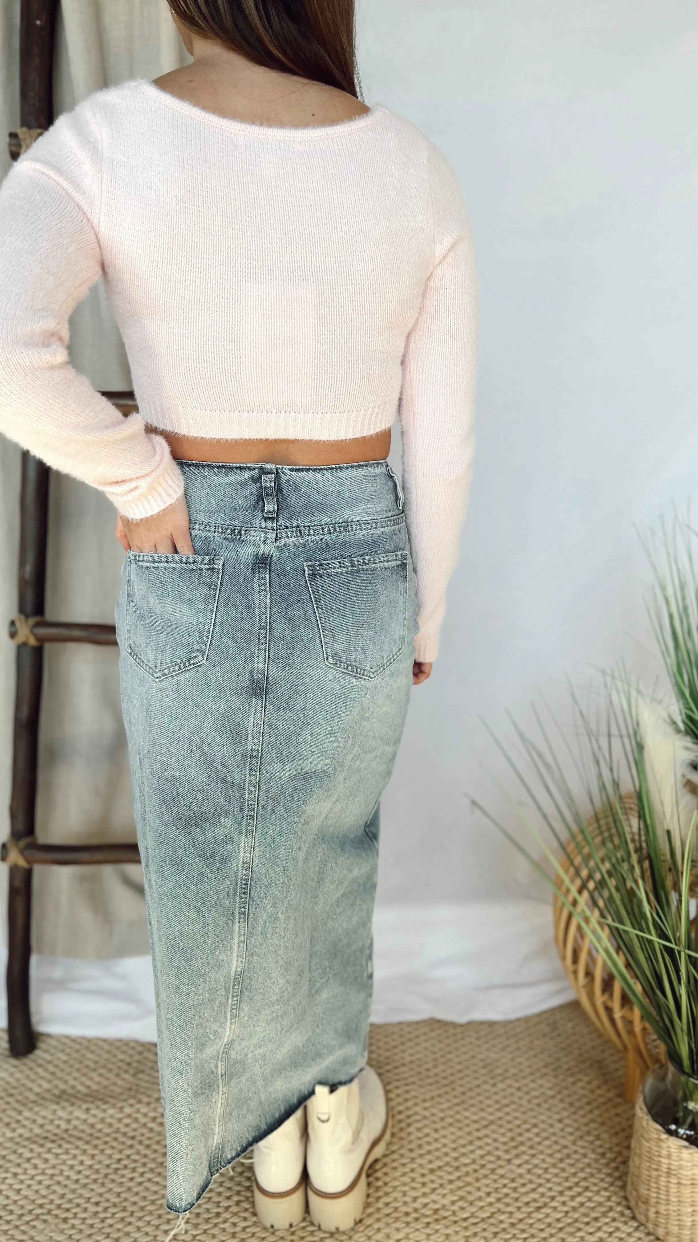 The Fifth Avenue Denim Skirt