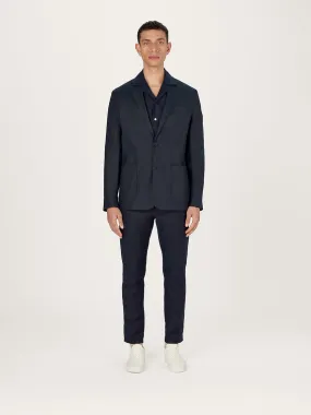 The Linen Suit - Navy