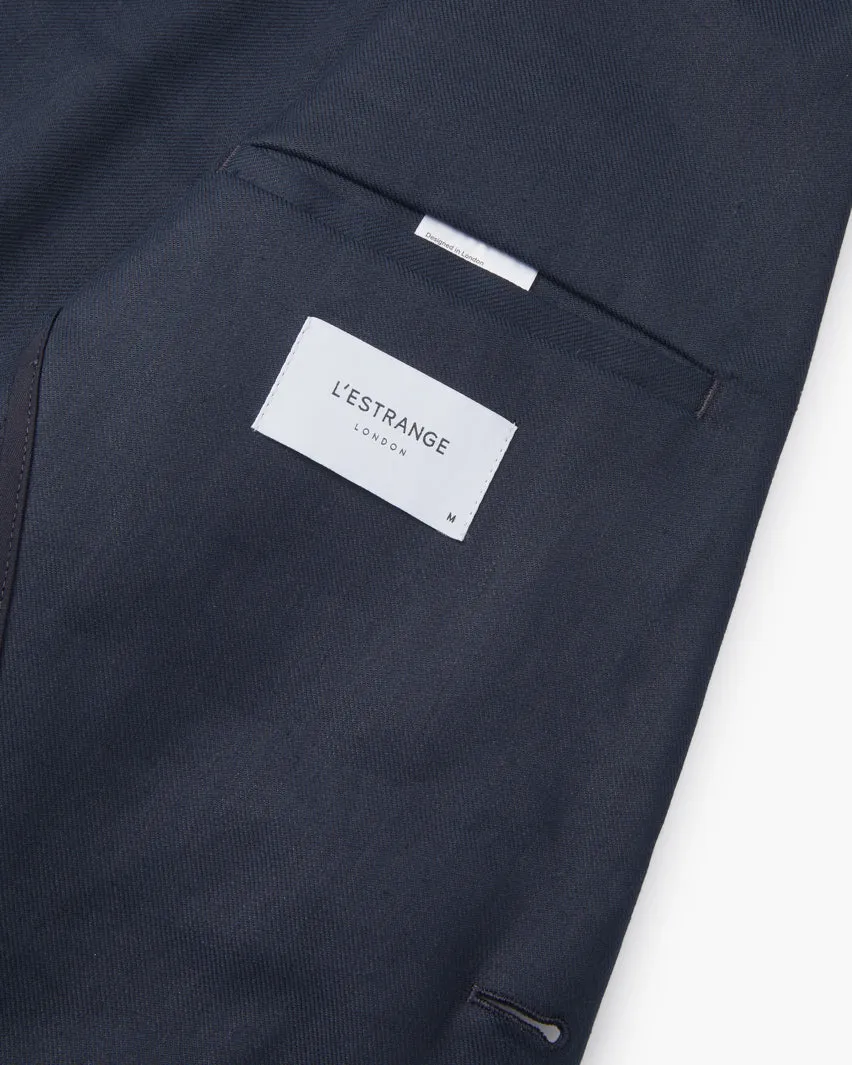 The Linen Suit - Navy