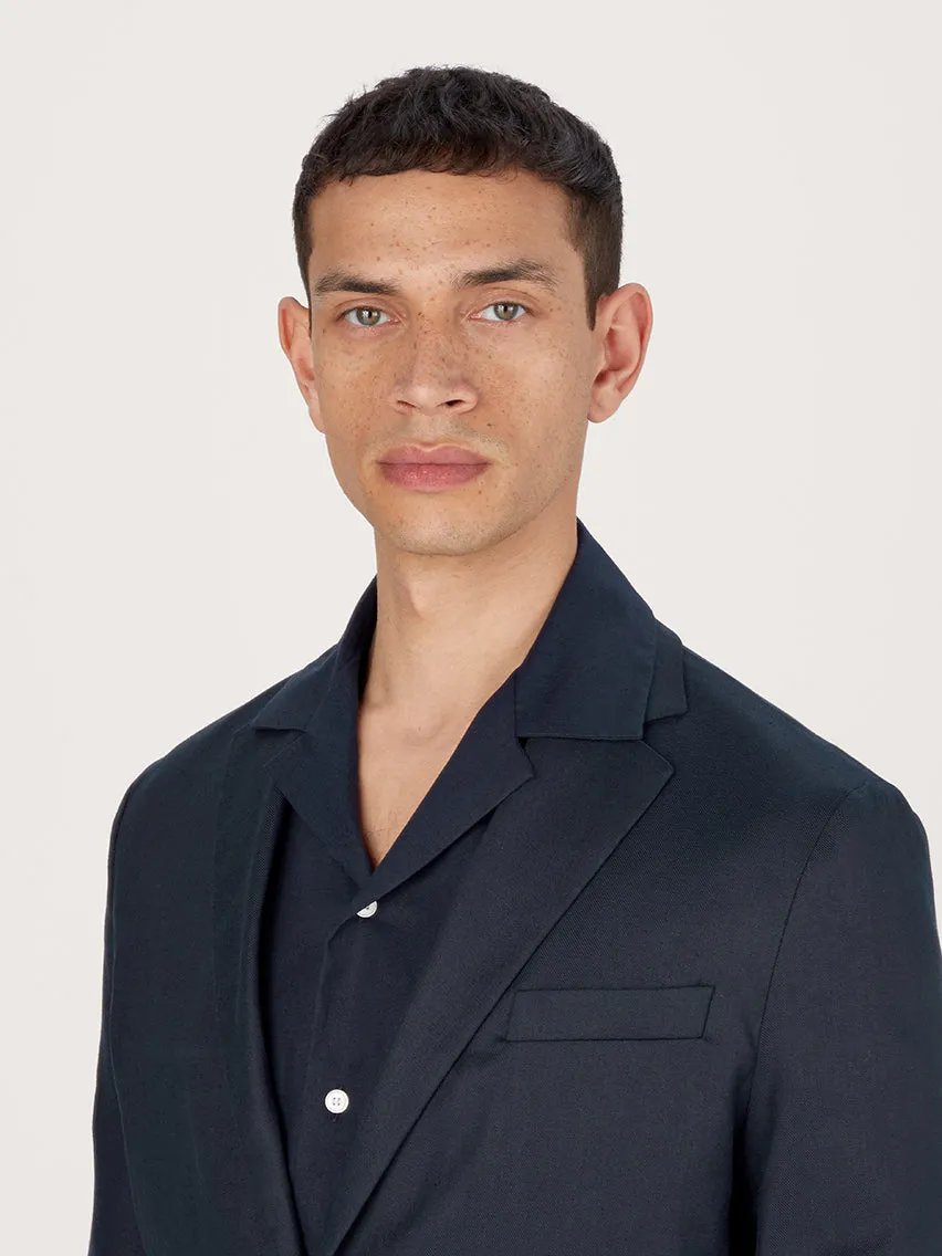 The Linen Suit - Navy