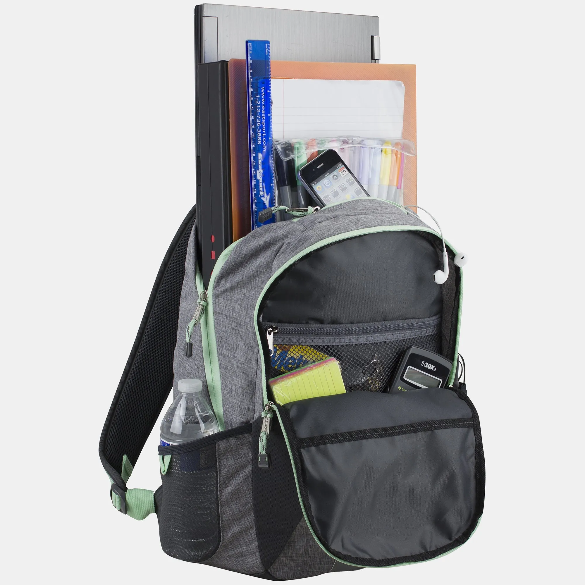 Unisex Summit Bungee Recycled Backpack