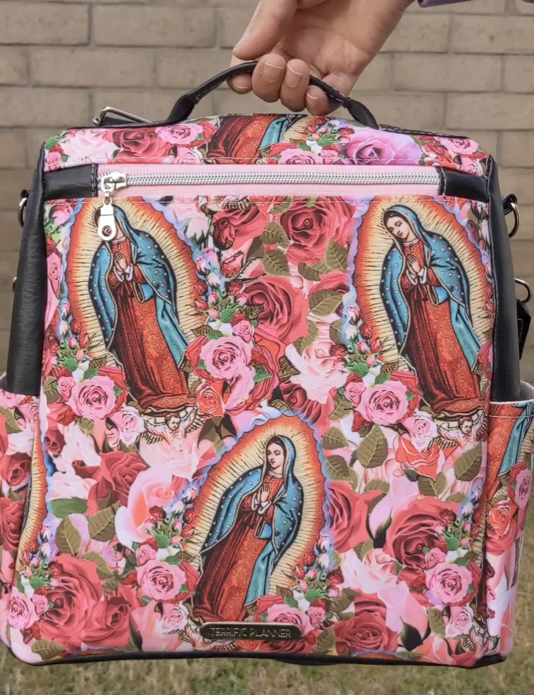 Virgen De Guadalupe Convertible Backpack