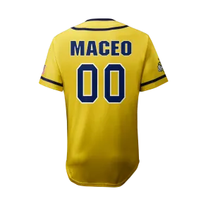 YOUTH Bananas Maceo #00 EvoShield Jersey - Yellow