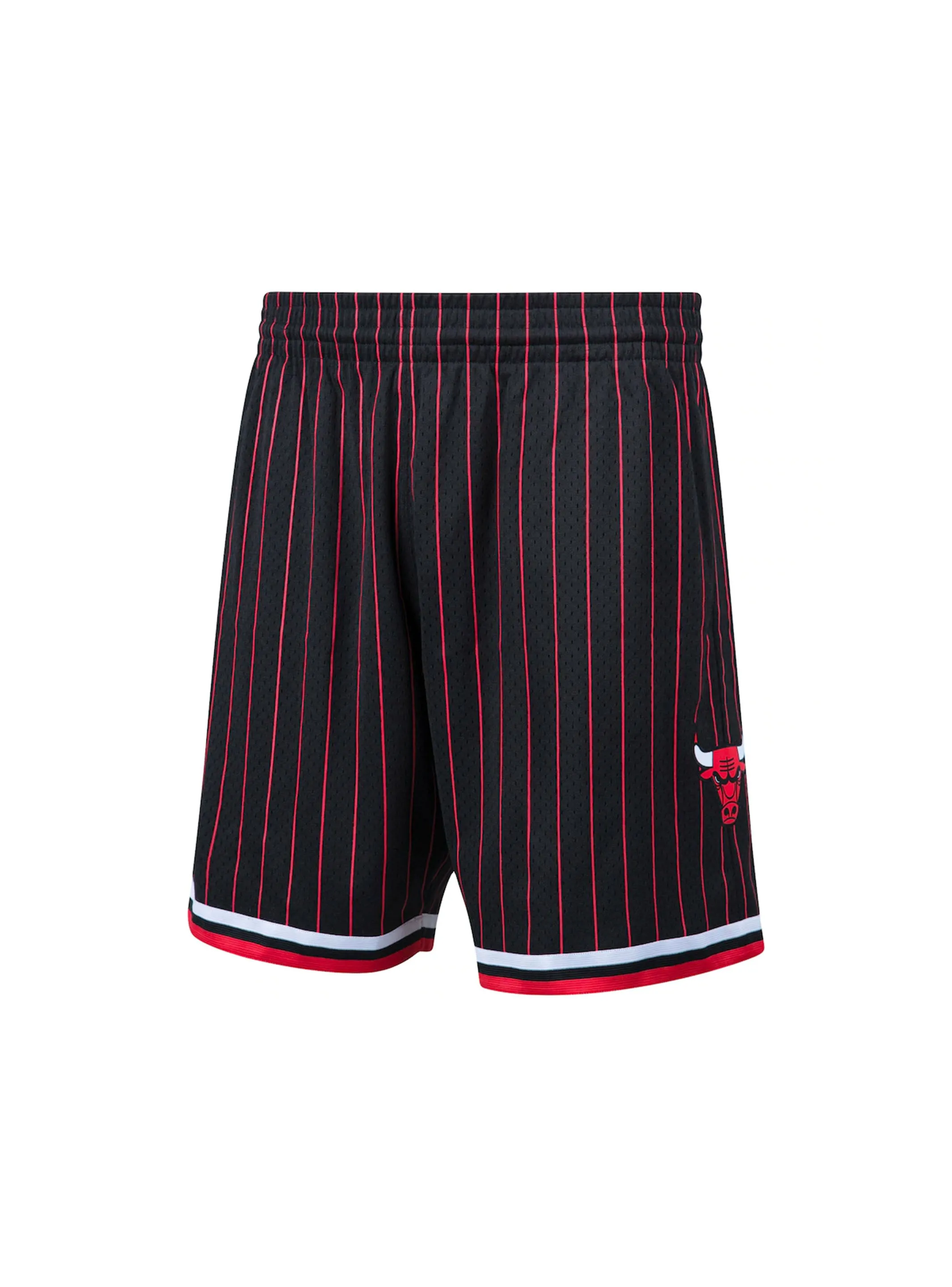 Youth NBA Chicago Bulls 1996 Swingman Alternate Striped Shorts